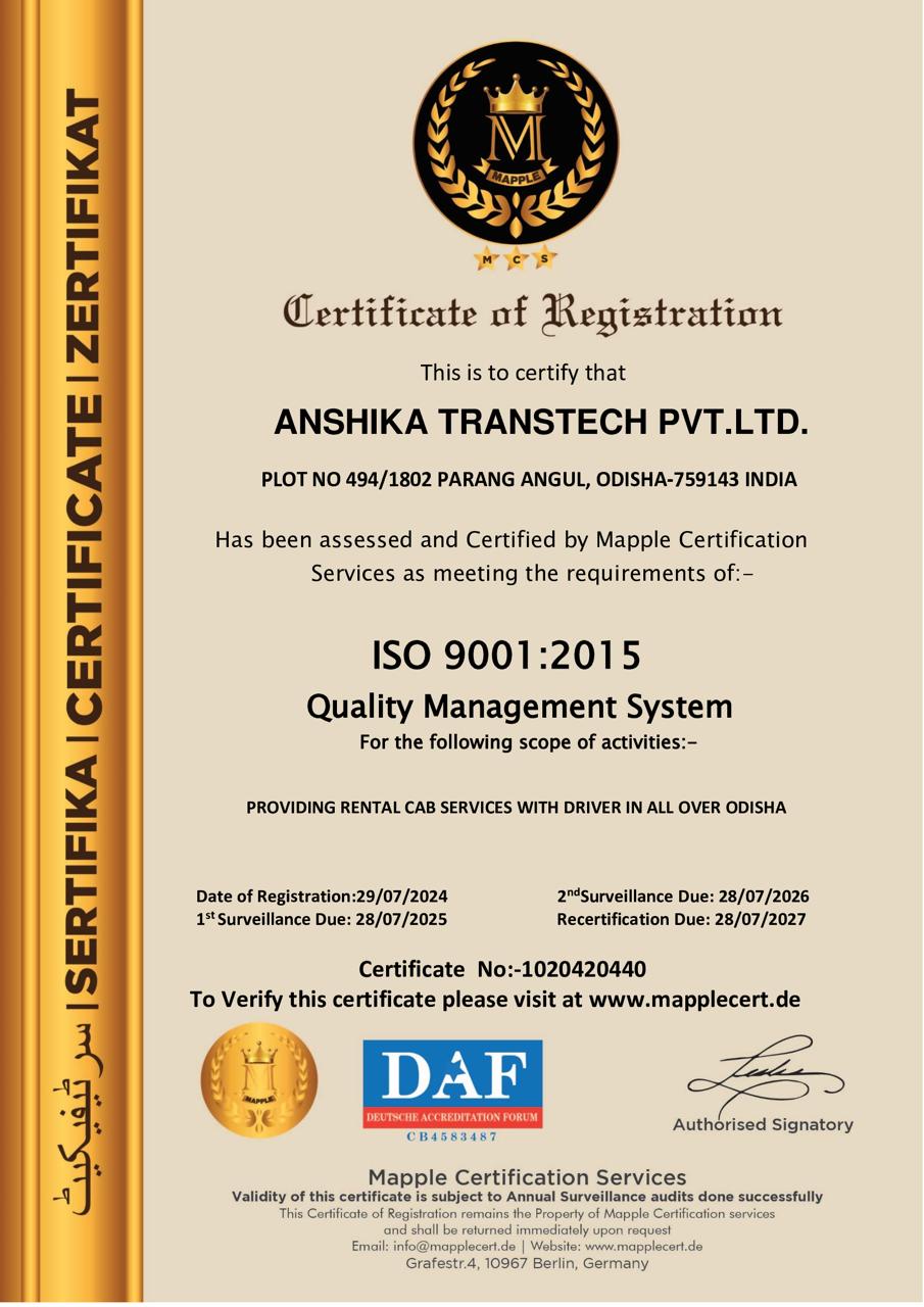 Certificate 1